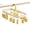 Yellow, variant on Folding Laundry Drying Rack with Multiple Clips, Space Saving Socks and Underwear Hanger, Portable Clothes Drying Accessory, Drip Hanger for Home, Pink