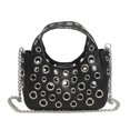 thumbnail image 1 of Cuerpo Cruzado Elegante Bolso Hombro Mujeres PU Hasp Cierre Chic Hobo Bagm, 1 of 9