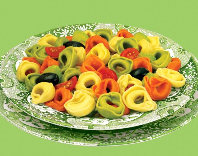 Seviroli Foods Tricolor Tortellini Pasta, 5 Pound 2 per case