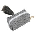 thumbnail image 5 of Soporte para bolsa para excrementos con cremallera práctico dispensador de bolsas para excrementos de perros para mascotas al aire libre Premium gris, 5 of 5