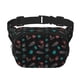 thumbnail image 1 of Fotbe Colorful Insect Cangurera Cuadrada con Estampado de Doble Capa, Bolsa de Cintura Ajustable Mini para Hombres y Mujeres, 1 of 9