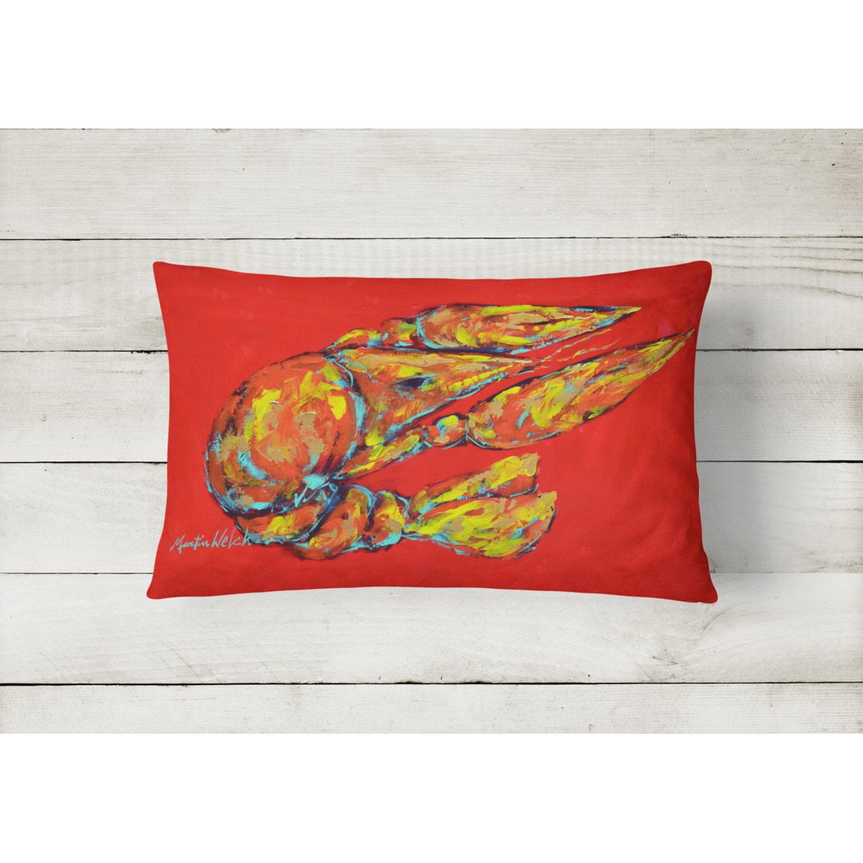 Reach for the Claws Canvas Fabric Decorative Pillow