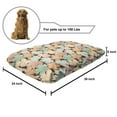 thumbnail image 2 of Autumn Pet Bed, Grunge Style Big Seasonal Leaf Silhouettes Scattered, Chew Resistant Pad for Dogs and Cats Cushion with Removable Cover, 24" x 39", Multicolor, by Ambesonne, 2 of 4