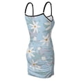thumbnail image 6 of Ladies Elegant Sling Sleeveless Sexy Dress floral, 6 of 6