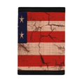 thumbnail image 3 of FUIALDOLG Kids Trifold Wallet Vintage American Flag Theme Slim Children's Wallet for Sports, Polyester Washable Trifold Card Wallet, 3 of 6