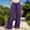 Purple, variant on ABSUYY Womens Wide Leg Pants Purple Drawstring Elastic Waist Lightweight Palazzo Lounge Pants with Pockets,Size XL