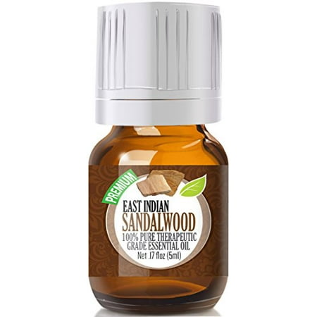Healing Solutions - Sandalwood (East Indian) Oil (5ml) 100% Pure, Best Therapeutic Grade 