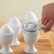 thumbnail image 4 of Abridor y tapador de huevos gourmet de acero inoxidable mate, apto para lavavajillas, un deleite para los amantes de los huevos, 4 of 4