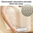 thumbnail image 3 of Pet Hair Remover Brush Rotary Cylinder Small Hair Sticker Pet Lint Roller Clothes Dust Separation Sticker Removal Tool, White, 3 of 8