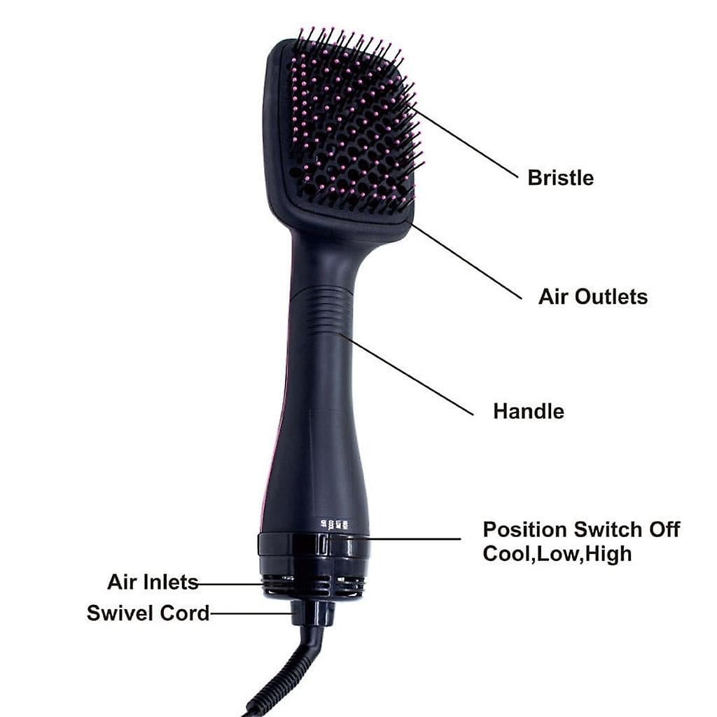 2 In 1 Hair Dryer Hair Straightener Comb Hot Brush Functional Comb Wet And Dry various Options Walmart
