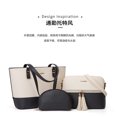 thumbnail image 2 of 2024 Nuevo bolso para padres e hijos, conjunto atmosférico de tres piezas, bolso cruzado de un solo hombro de gran capacidad, bolso de mujer, 2 of 5