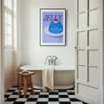 thumbnail image 3 of Blue Jelly - Typography Pop Art Kitchen Decor Modern Art Fruit Surrealism Black Framed Wall Art Print 20 x 30 inches, 3 of 7