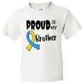 thumbnail image 3 of Inktastic Proud of My Brother Down Syndrome Awareness Youth T-Shirt, 3 of 5