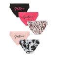 thumbnail image 2 of Justice Girls Bikini Underwear, 5-Pack, Sizes 6-16, 2 of 13