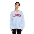 thumbnail image 4 of Slovakia Sweatshirt Gifts Crew Neck Shirt Long Sleeve Unisex, 4 of 7