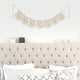 thumbnail image 5 of Tapiz tejido para decoración del hogar, estilo bohemio, boho chic, algodón, macramé, para colgar en la pared, 5 of 6