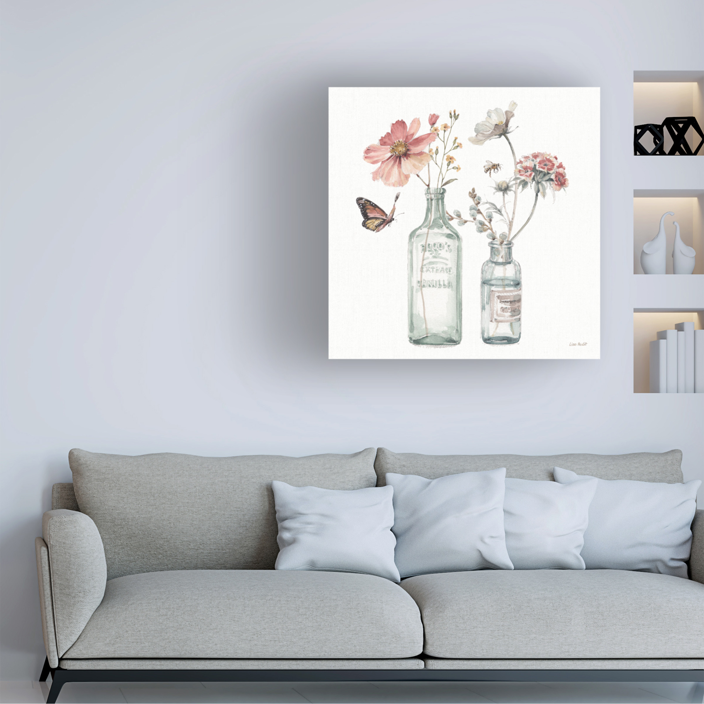 Trademark Fine Art 'A Country Weekend X Antique' Canvas Art by Lisa Audit
