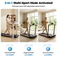 thumbnail image 6 of Treadmill with Handles, Small Treadmills Home, Portable Electric Treadmills for Home 300 lbs Capacity,Walking Pad Treadmill, 6 of 9