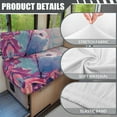 thumbnail image 6 of FOR U DESIGNS Cat Leaf Print RV Dinette Cushion Covers Stretch Replacement Camper Cushion Slipcover Scratch-resistant RV Couch Cover, 1 Backrest Covers and 1 Bench Covers, 6 of 7