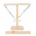 thumbnail image 4 of Juego de lanzamiento de aros para niños y adultos, juego de batalla interactivo para 2 jugadores, juegos de mesa de madera hechos a mano para bares y fiestas en casa., 4 of 5