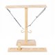 thumbnail image 4 of Juego de lanzamiento de aros para niños y adultos, juego de batalla interactivo para 2 jugadores, juegos de mesa de madera hechos a mano para bares y fiestas en casa., 4 of 5