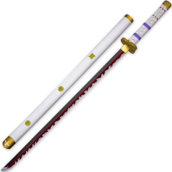 Armory ReplicasKozuki Momonosuke Ame no Habakiri Foam Katana Anime Cosplay Prop with Fiberglass Core and Scabbard