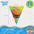 thumbnail image 2 of Dinosaur Train Birthday Banner Pennant 2 Pack - Dinosaur Train Party Supplies, 2 of 6