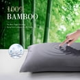 thumbnail image 2 of Funda de almohada Cooling Body WishSmile, gris oscuro, 20 x 54 cm, 1 paquete, 2 of 7