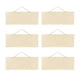 thumbnail image 2 of 6 Piezas Sin Terminar Letrero de Colgante Rectángulo licencia de en Discos de Colgantes Pancartas con Cuerdas para Pirograbad BLESIY Placas de madera, 2 of 7