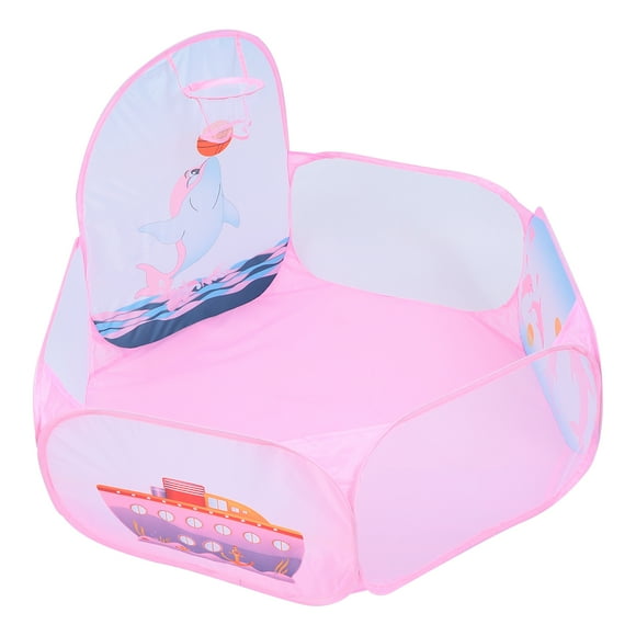 Children Throwing Basketball Toy Play Pool Childrens Toys Tents Game Baby Pink