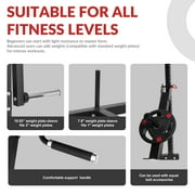 Signature Fitness Seated Leg Extension Machine, Black Iron Construction, Lower Body Strength Training Equipment for Home Gym