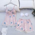 thumbnail image 2 of Teissuly Robes pour Femmes Lingerie Aguichant en Dentelle Ensemble de Pyjamas de Nuit, 2 of 4