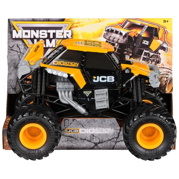Monster Jam Digatron Collectible Monster Truck, 1:24 Scale