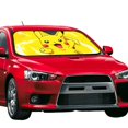 thumbnail image 2 of Windshield Sun Shade Foldable Car Front Window Sunshade For Car Suv Trucks Vans - Best Heat Shield Blocker Visor Cover Blocks Uv Rays And Keeps Your Vehicle Cool-Small, 2 of 5