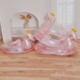 thumbnail image 2 of HuangShi  Pool Float Babi Kids Crown Swan Swim Ring Baby Inflatable Swimming Circle Pool Children Swim Circle Tube Pool Toys Floating, 2 of 6