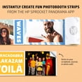 thumbnail image 3 of Impresora HP Sprocket Panorama Instant Color Label Rosa, 3 of 5
