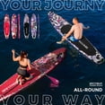 thumbnail image 7 of Santasup Blow Up Paddle Board Pink Inflatable Paddle Board For Adults, 10ft Yoga Stand Up Paddle Board, Sup Board With Accessories, Non-Slip Deck, Travel Backpack Wide Stance, 7 of 7