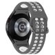 thumbnail image 4 of Adecuado para Samsung Galaxy Watch4 / Galaxy Watch4 Classic Smart Warch Pulsera de moda exquisita Pulsera de gel de sílice Correa deportiva de dos tonos, 4 of 4