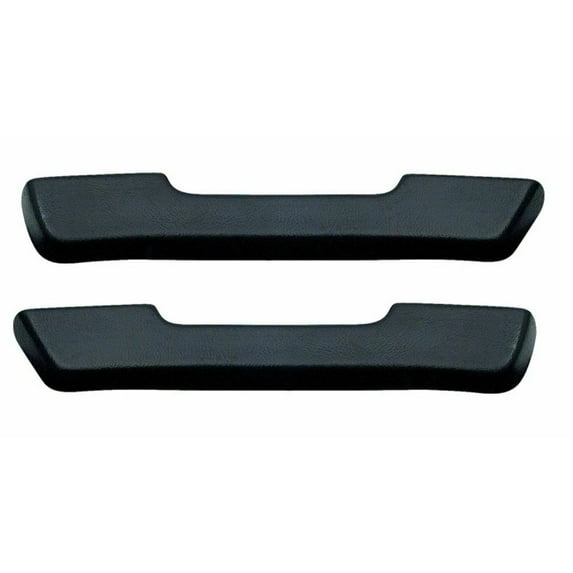 OER Black Front Armrest Pad Set 1968-1974 Nova Chevelle Skylark Ventura