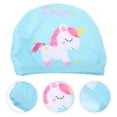 thumbnail image 3 of Nylon Swimming Hat Cartoon Pattern Swim Hat Swimming Supplies for Children, 3 of 9