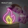 thumbnail image 6 of Zhangyh LED Neon Sign,Flame Neon Sign Night Light Wall LED Neon Lamp USB Battery Powered Led Neon Light Sign for Home Bedroom Bar Party Decoration, 6 of 6