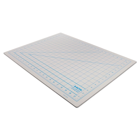 X-ACTO Elmer's®self-healing Cutting Mat, Nonslip Bottom, 1" Grid, 18 X 24, Gray