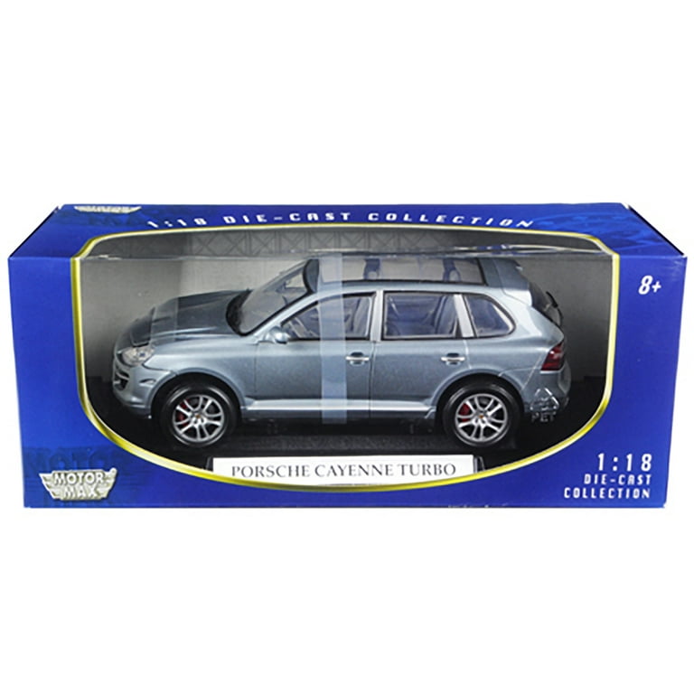 2008 Porsche Cayenne Turbo Silver 1/18 Diecast Model Car by