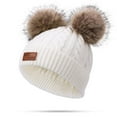 thumbnail image 6 of GXWEA Toddler Girl Hat Winter Caps For Kids Kids Winter Beanie Hat Warm Ski Caps Fleece Lined Children'S Knit Hat For Boys Girls, 6 of 9