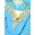 thumbnail image 4 of YONGHS Girls Sequins Ballet Dance Tutu Dress Skirted Leotard Swan Ballerina Performance Costume Light Blue 8, 4 of 7