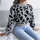thumbnail image 1 of Suéter De MujerSlim Fit Lady Sweater Estampado De Leopardo Para Citas ANGGREK Otros, 1 of 8
