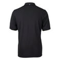thumbnail image 3 of Men's Cutter & Buck Black Omaha Storm Chasers Big & Tall Virtue Eco Pique Recycled Polo, 3 of 3
