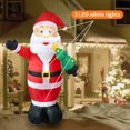 thumbnail image 5 of Árbol de Navidad inflable luminoso de 8 pies para exteriores con luces para el patio, esposo inflable navideño, 5 of 5