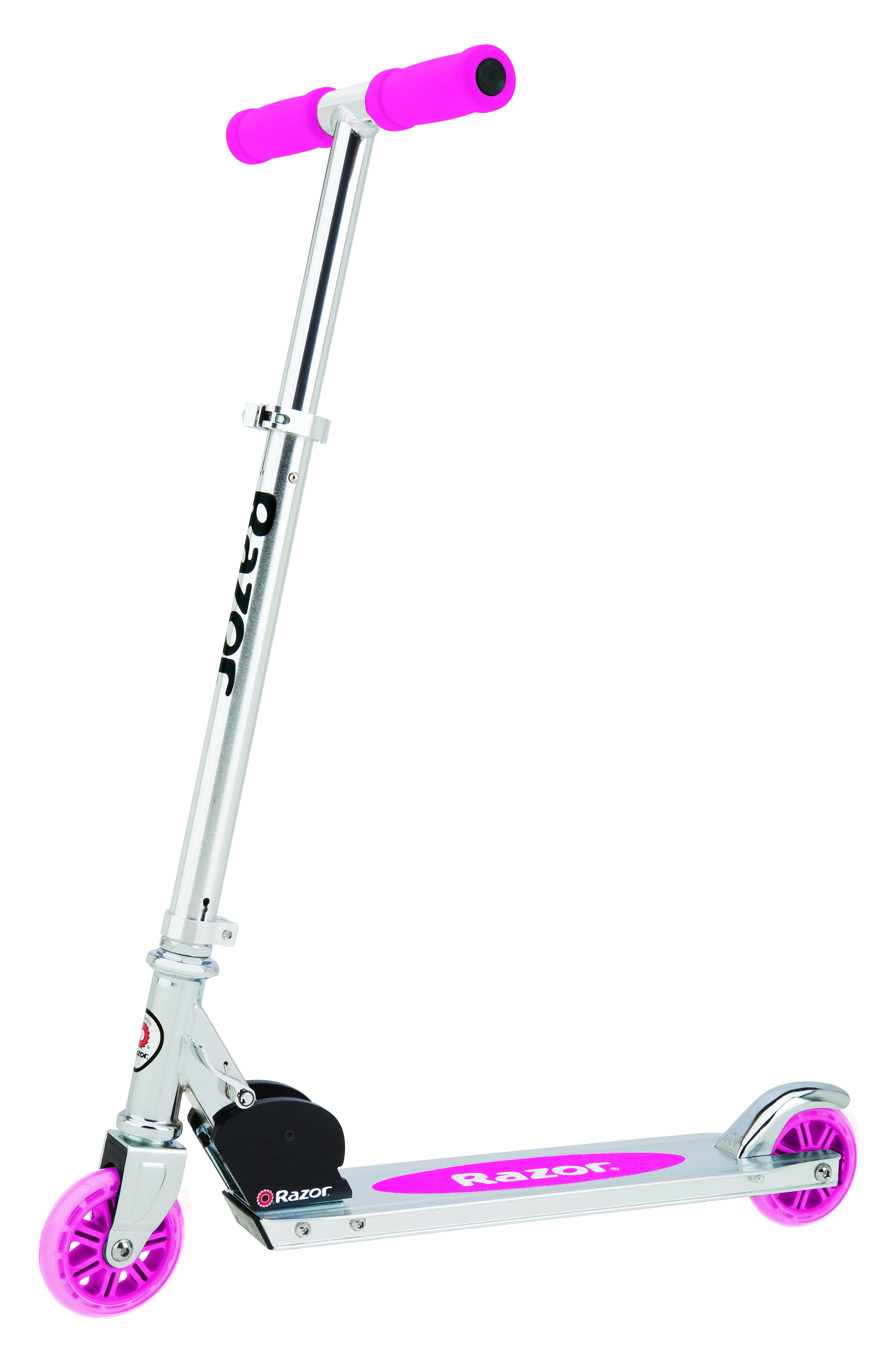 Photo 1 of Razor A Kick Scooter for Kids - Lightweight, Foldable, Aluminum Frame, and Adjustable Handlebars