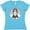 Aqua, variant on Inktastic Bernedoodle Dog Women's V-Neck T-Shirt